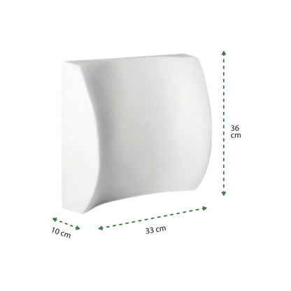 Ergonomisches Rückenkissen mit Memory-Foam