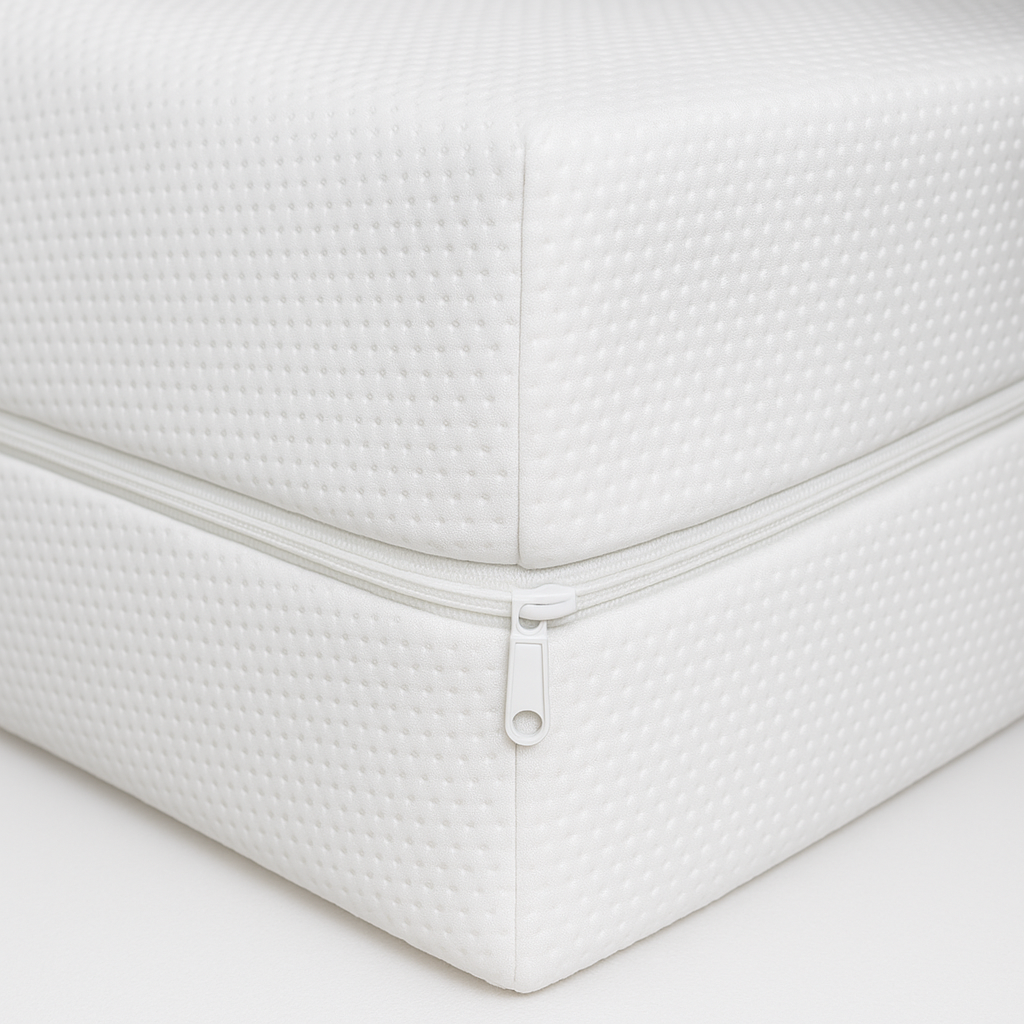 Matratzenbezug in Premium Qualität I Atmungsaktiver Matratzen Bezug mit Reißverschluss