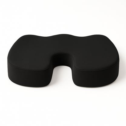 Ergonomisches Sitzkissen in Butterfly-Form-Memory Foam aus natürlicher Viskose (40x45x7 cm)