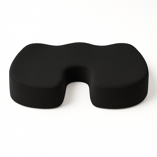 Ergonomisches Sitzkissen in Butterfly-Form-Memory Foam aus natürlicher Viskose (40x45x7 cm)