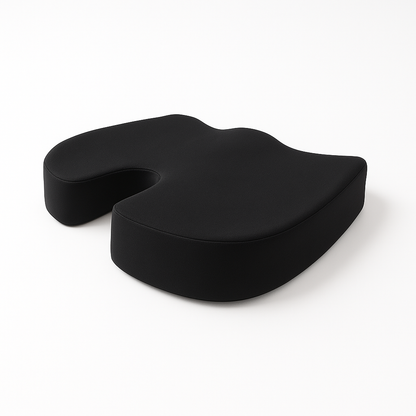 Ergonomisches Sitzkissen in Butterfly-Form-Memory Foam aus natürlicher Viskose (40x45x7 cm)