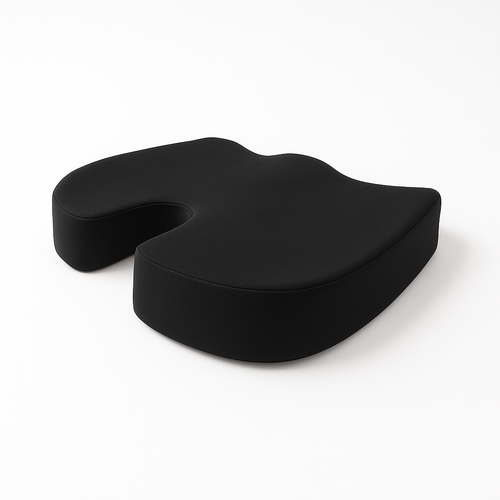 Ergonomisches Sitzkissen in Butterfly-Form-Memory Foam aus natürlicher Viskose (40x45x7 cm)