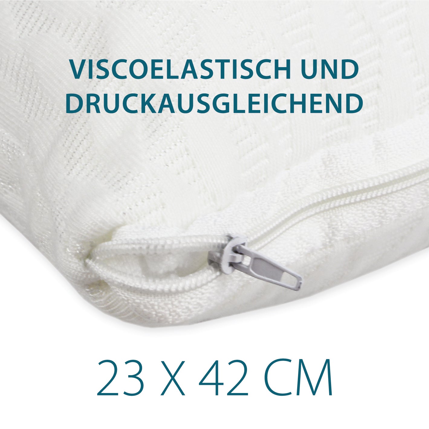 Reise & Beckenstuhl Kissen 23x42 cm