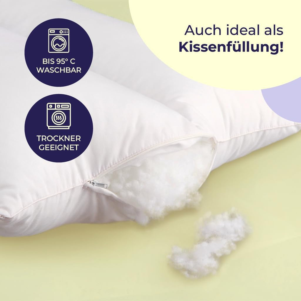 Füllmaterial Watte aus 100% Polyester