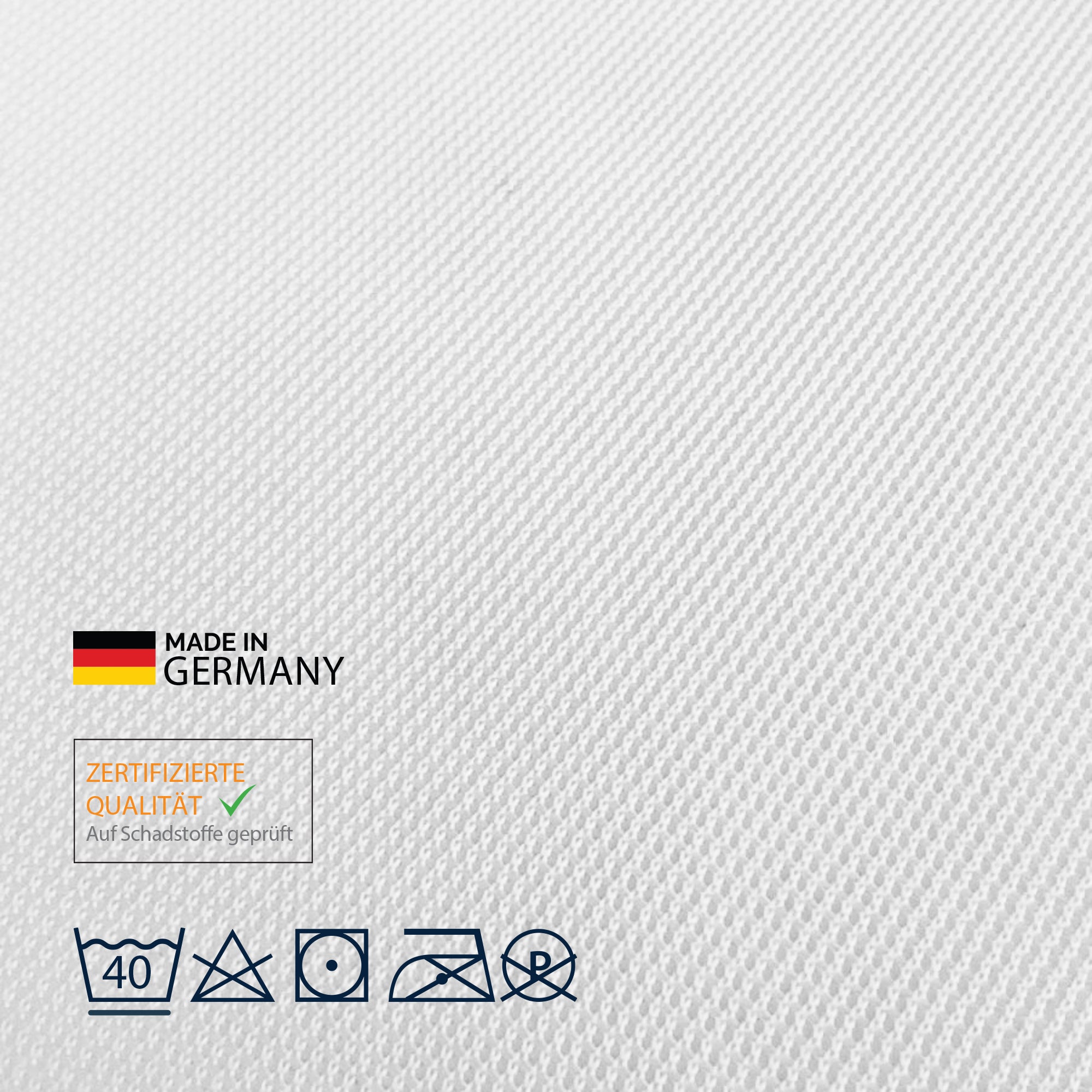 Serie “Easy Classic” Kopfkissen Set | Innenkissen | Schlafkissen | Füllkissen mit Reißverschluss