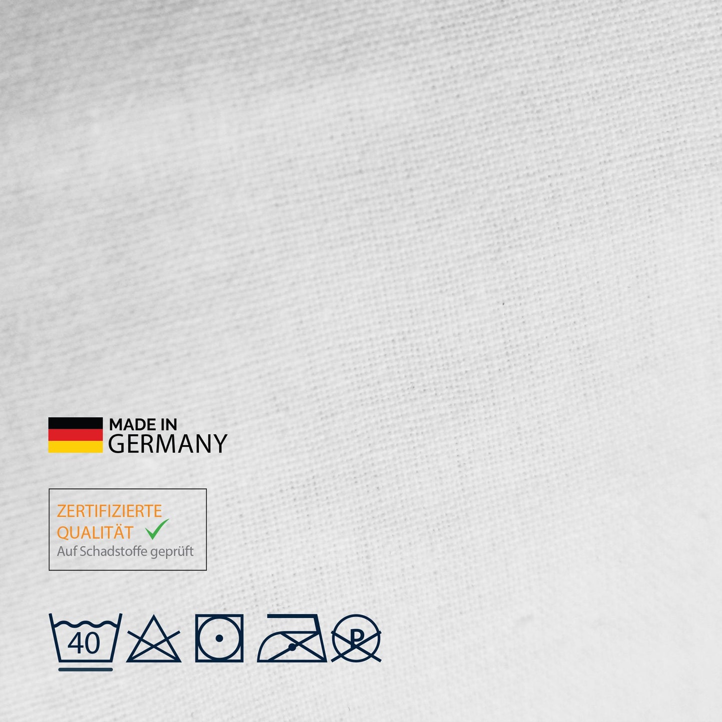 Serie “Standard” Premium Kopfkissen | Weiches & formstabiles Kissen mit Baumwollbezug