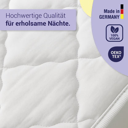 Topper Matratzenauflage – Weicher & pflegeleichter Matratzenschoner aus Microfaser