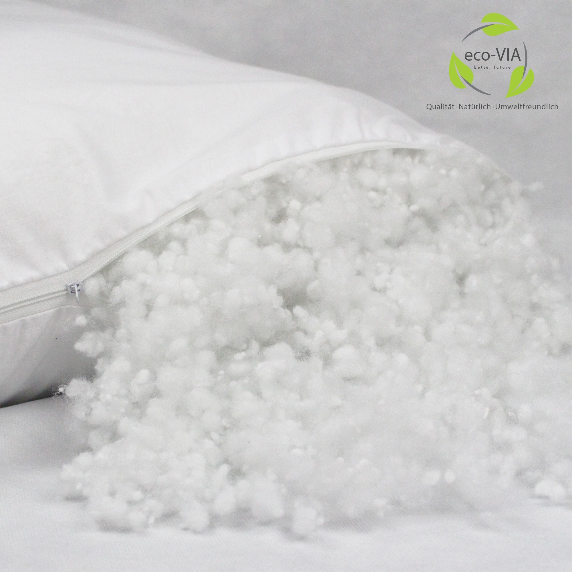 Serie “Standard” Premium Kopfkissen | Weiches & formstabiles Kissen mit Baumwollbezug