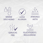 Mono Premium Microfaser Steppdecke