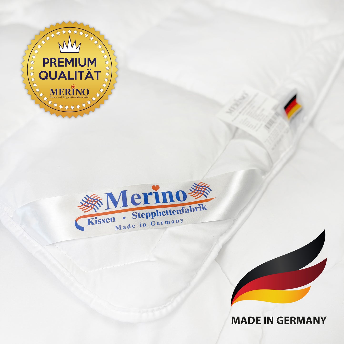 Mono Premium Microfaser Steppdecke - Ganzjähriger Schlafkomfort