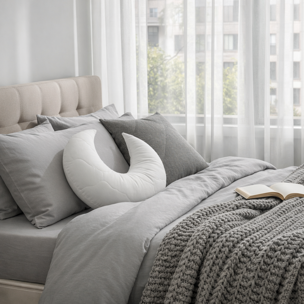 Merino Mondkissen – Schlafkomfort wie auf Wolken