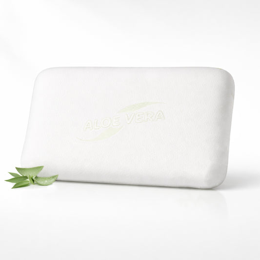 Ergonomisches Viskosekissen Aloe Vera 40x80x15 cm