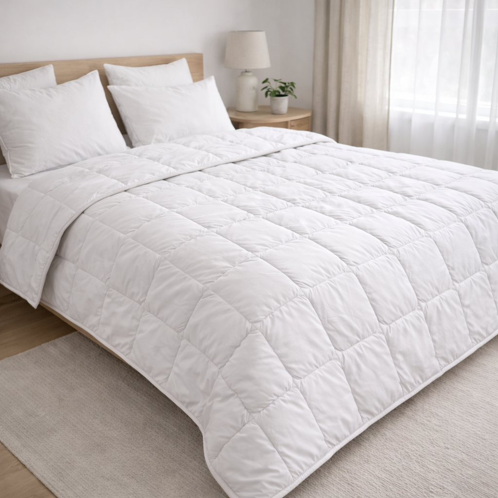 Mono Premium Microfaser Steppdecke - Ganzjähriger Schlafkomfort