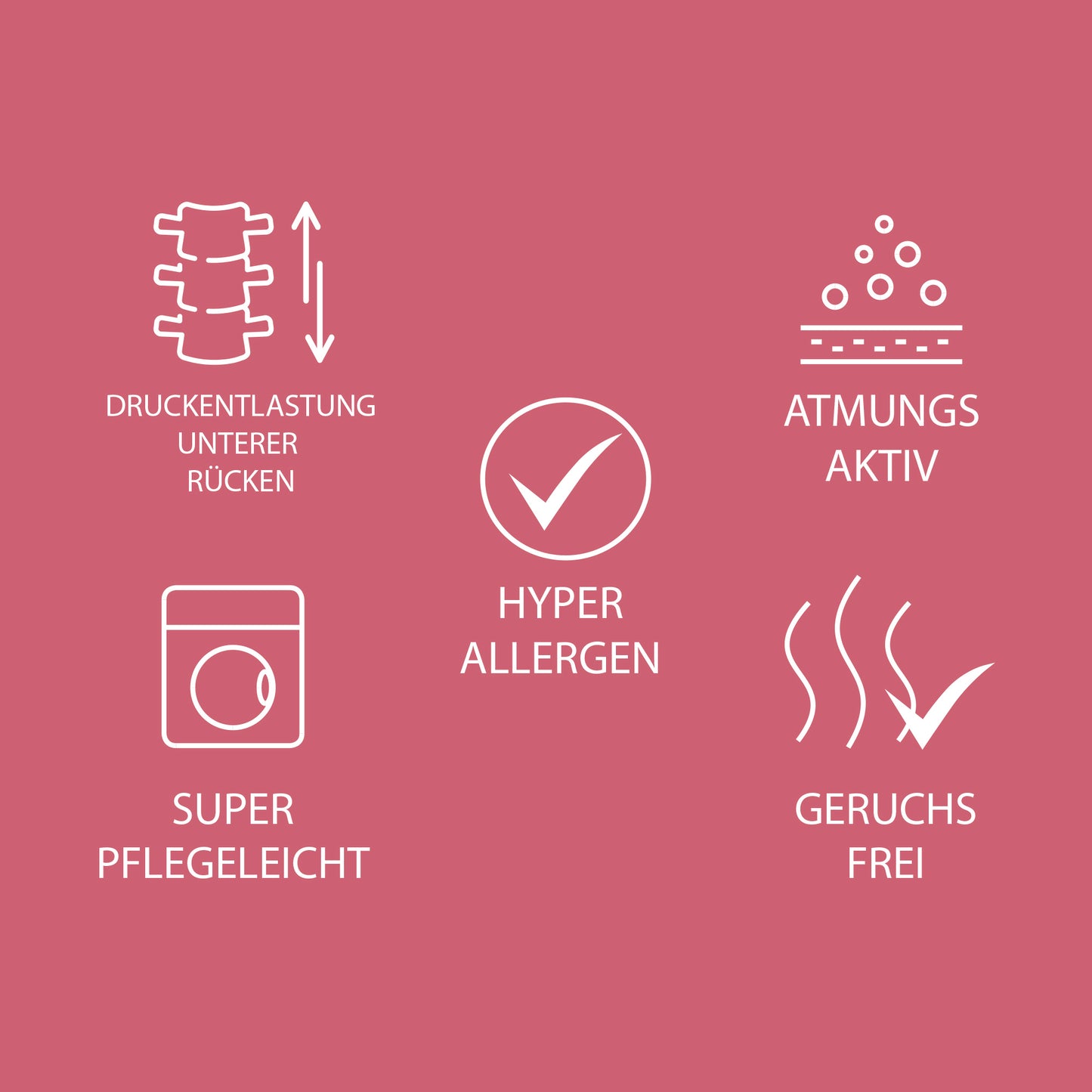 Merino Stuhlsitzkissen Rosenmuster – 4er Set für Innen & Außen