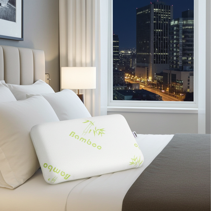 Ergonomisches Viskosekissen Bamboo 40x80x15 cm