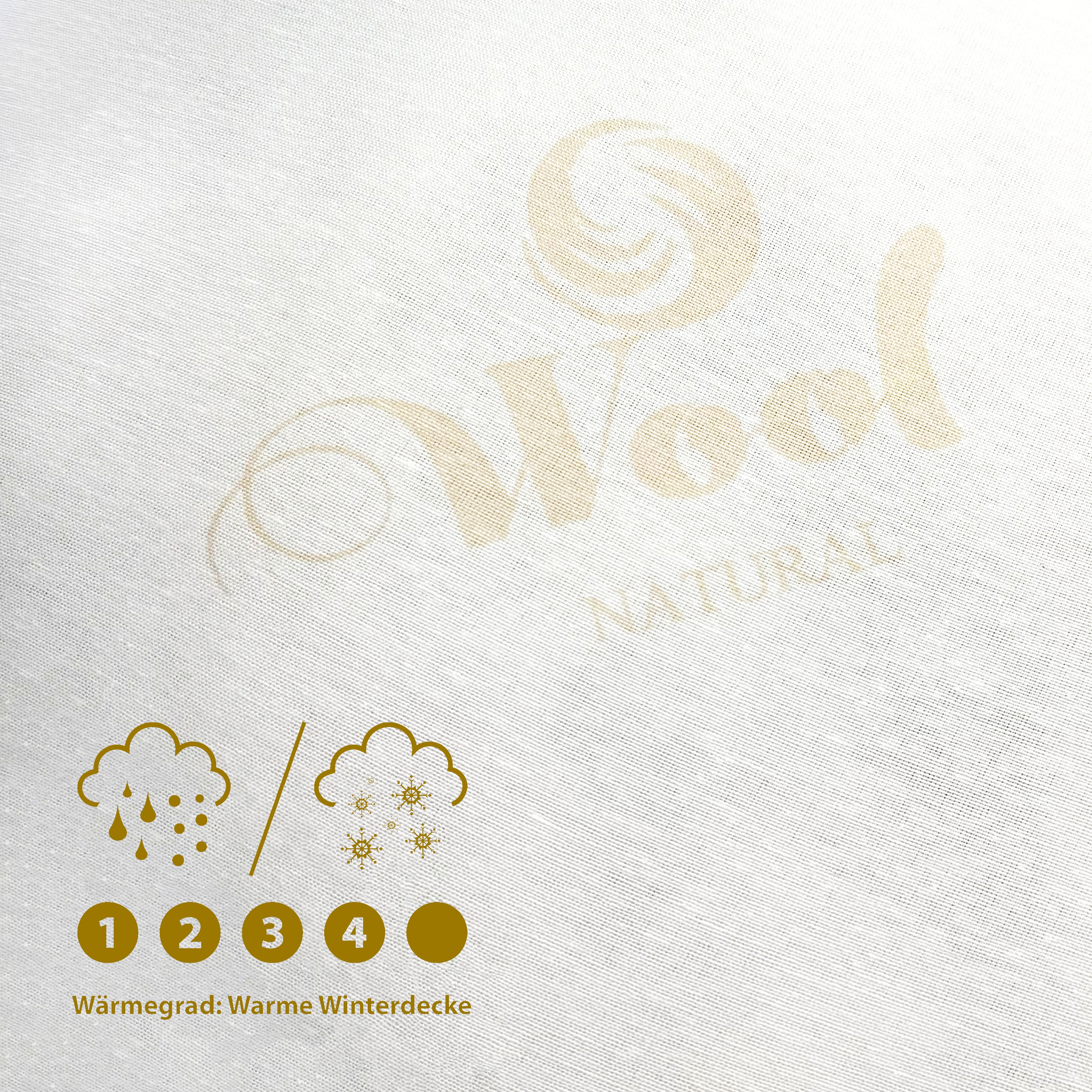 Premium Standart Schafschurwolle Kissen – Natürlich, Atmungsaktiv & Temperaturregulierend